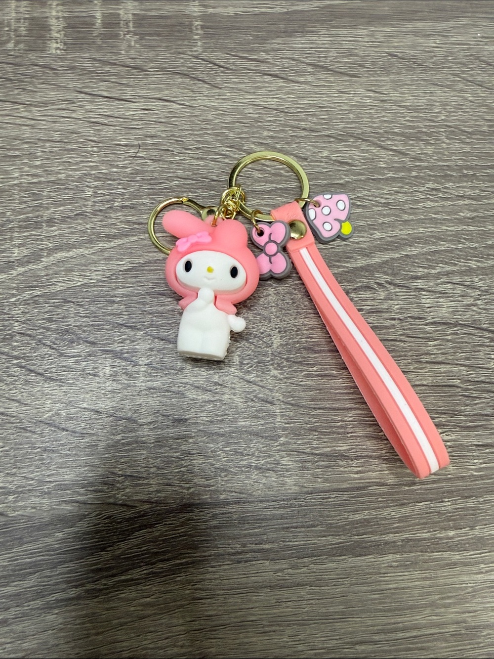 My Melody Pink Keychain
